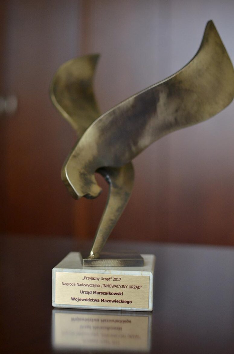 Urząd Marszałkowski Województwa Mazowieckiego po raz trzeci ze znakiem „Przyjazny Urząd”