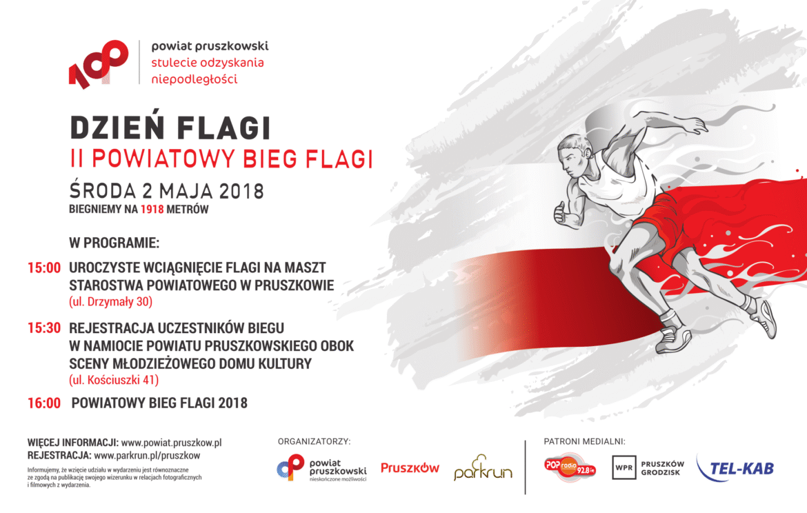 Pruszków: II Powiatowy Bieg Flagi