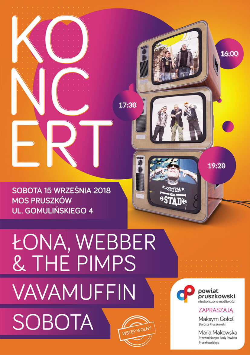 Powiat Pruszkowski: Rap, Hip-Hop, Reggae – koncert w MOS