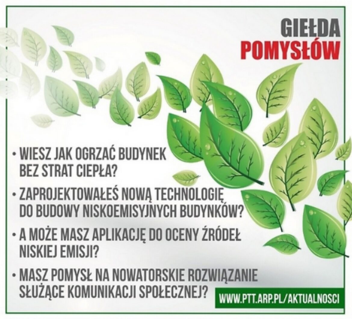 Giełda Pomysłów dla czystego powietrza