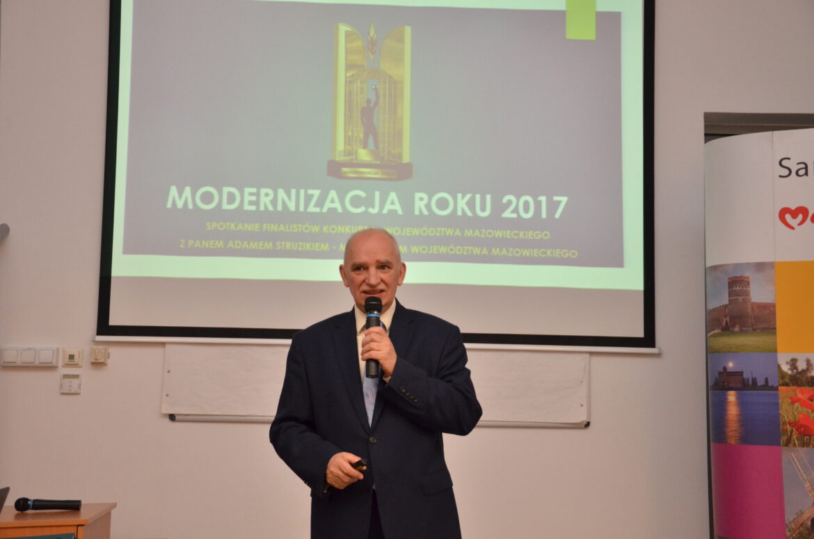 Mazowieccy finaliści i laureaci konkursu „Modernizacja roku 2017"