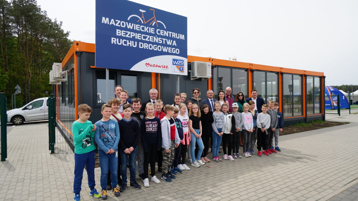 Mazowieckie Centrum Bezpieczeństwa Ruchu Drogowego w Modlinie już otwarte!