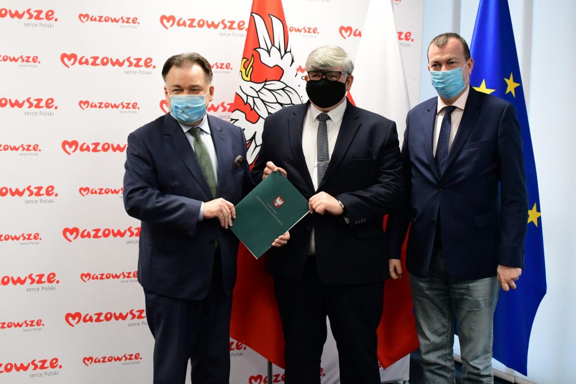 Samorząd Mazowsza przekazał gminie Wiązowna oczyszczalnię ścieków
