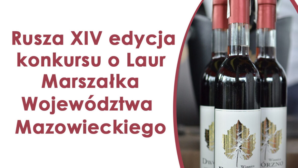 Samorząd Mazowsza nagrodzi najsmaczniejsze potrawy z regionu