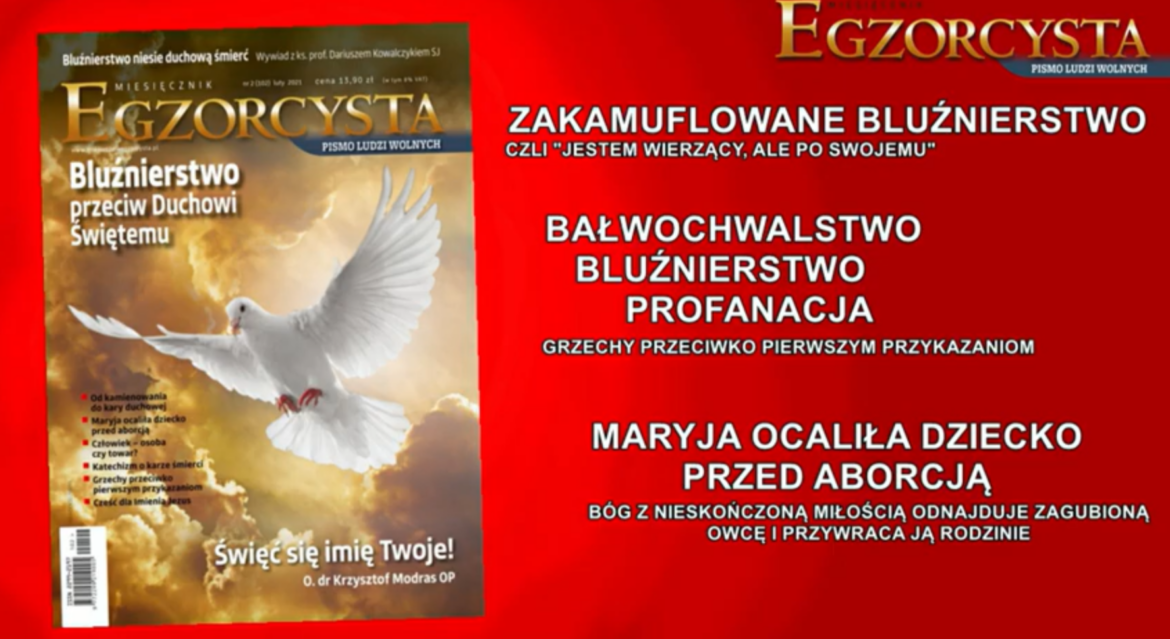Miesięcznik Egzorcysta - luty 2021