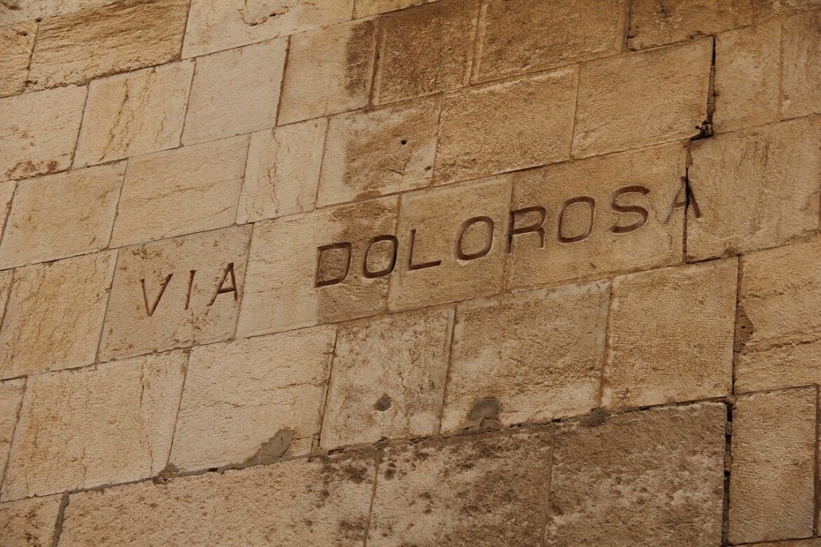 VIA DOLOROSA - dostępna dla pielgrzymów wirtualnie - Ty też możesz ją w ten sposób przejść