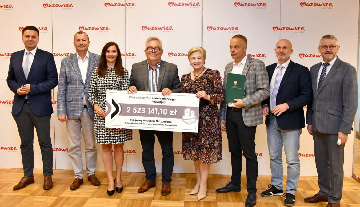 Podwarszawskie gminy ze wsparciem Mazowsza
