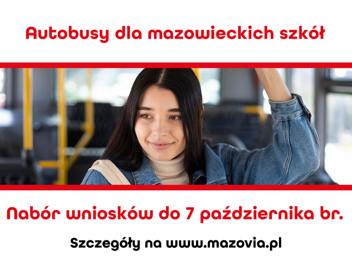 Autobusy dla mazowieckich szkół – właśnie ruszył nabór