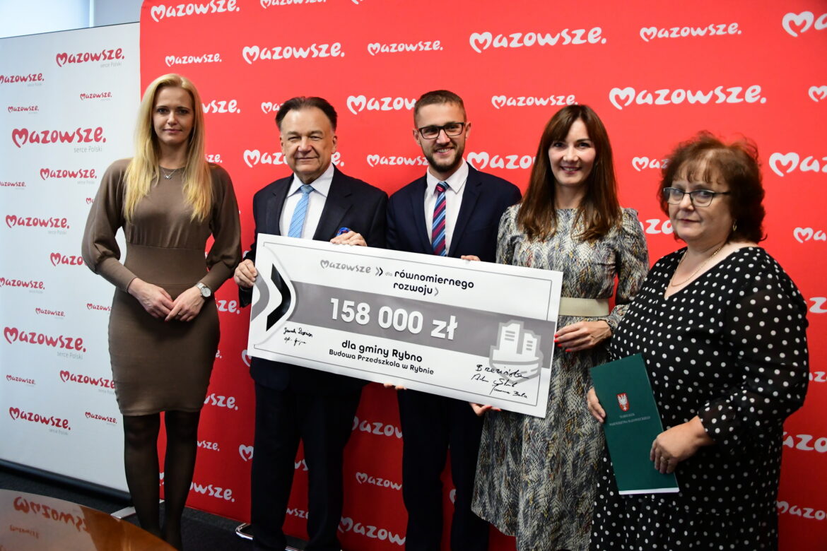 Wsparcie dla budowy przedszkola w Rybnie