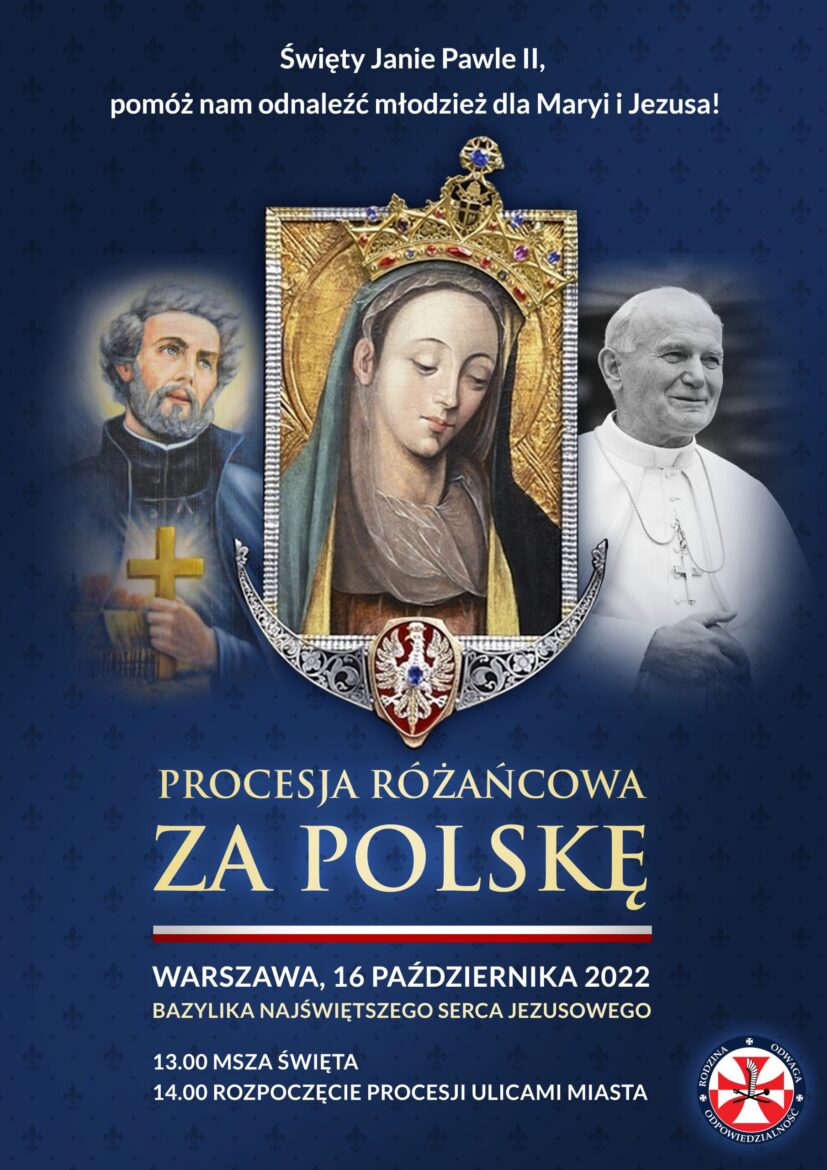 DO ODSŁUCHANIA: Włącz się w Procesję Różańcową za Polskę