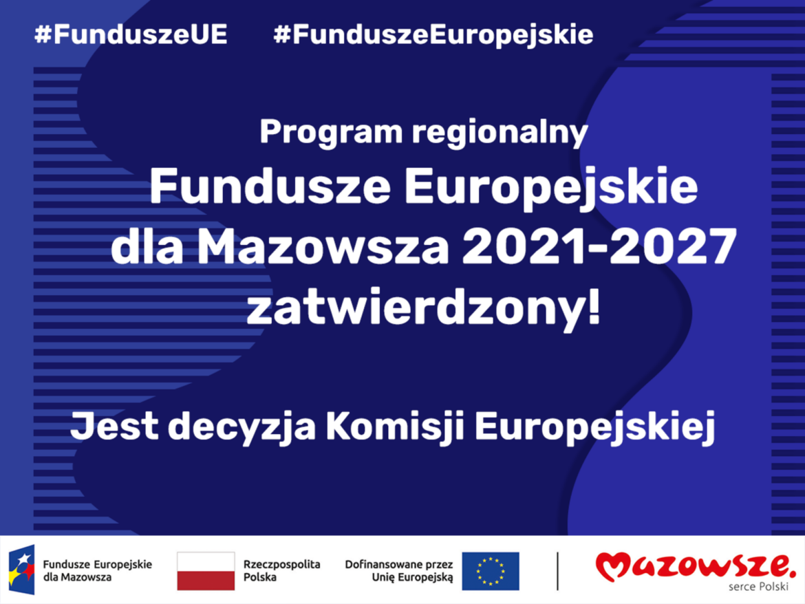 Program regionalny Mazowsza zatwierdzony!