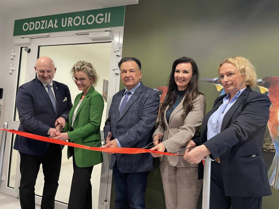Zmodernizowany oddział urologiczny Szpitala Kolejowego w Pruszkowie otwarty!