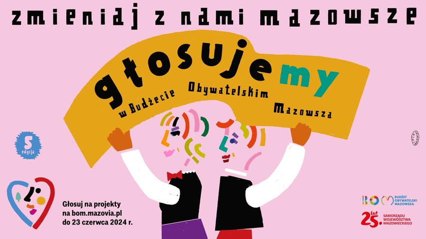 Dziś rusza głosowanie w Budżecie Obywatelskim Mazowsza!