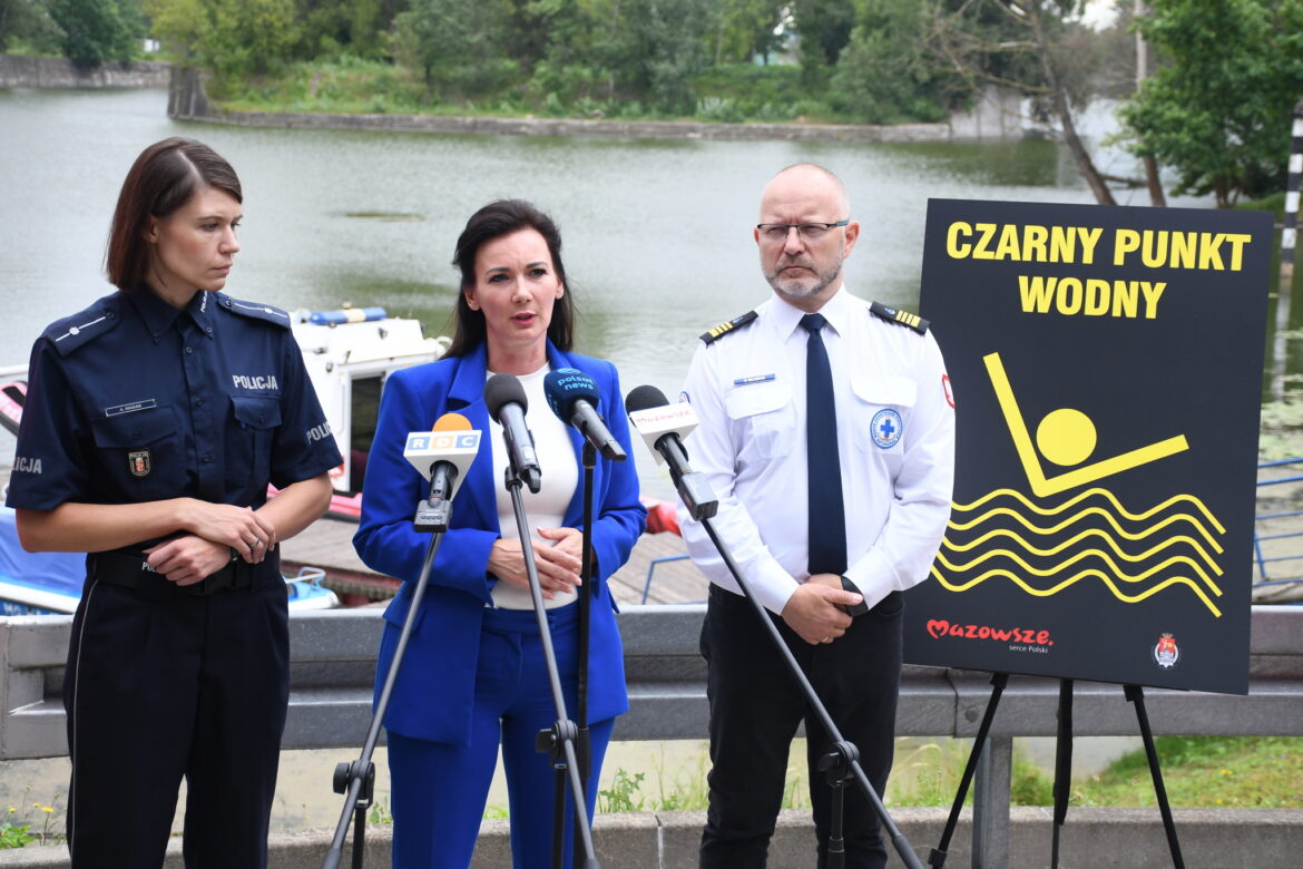 Mazowsze: Czarne punkty wodne i nowy sprzęt dla WOPR