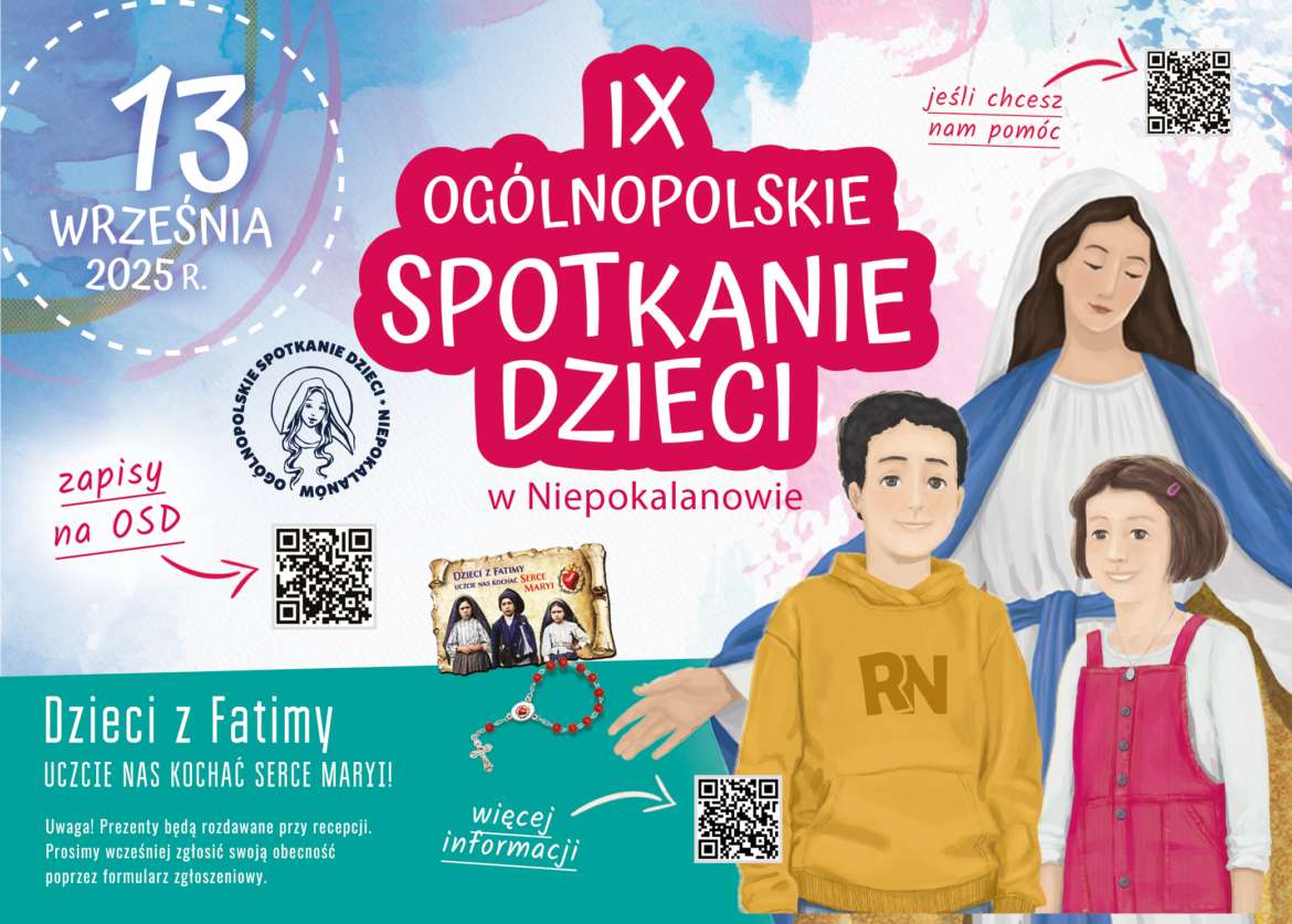 IX Ogólnopolskie Spotkanie Dzieci w Niepokalanowie - 13 września 2025
